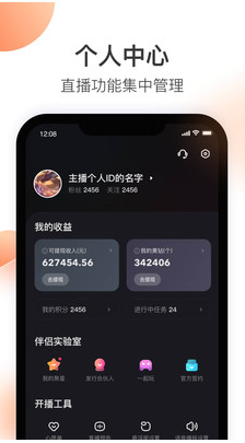 快手直播伴侣