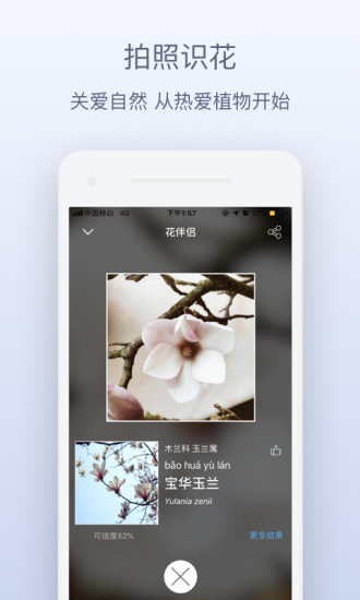 花伴侣拍照识花