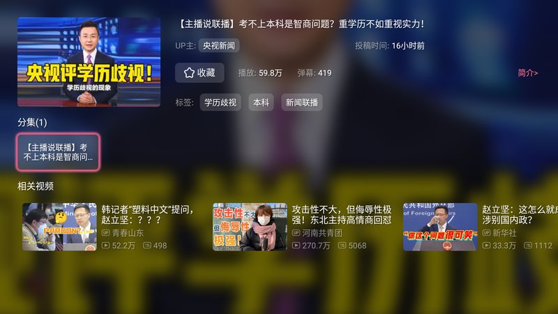 哔哩哔哩电视版