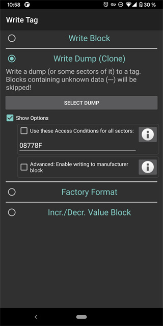 Mifareclassictool(NFC读取)