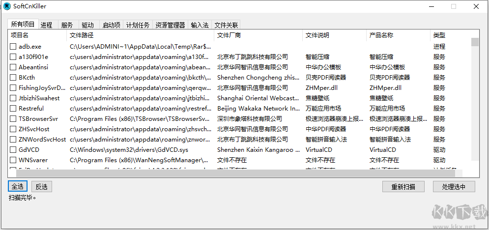 SoftCnKiller下载
