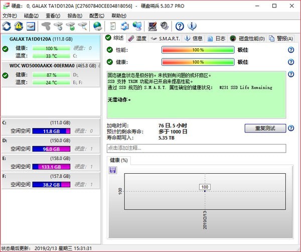 硬盘哨兵(Hard Disk Sentinel)中文版