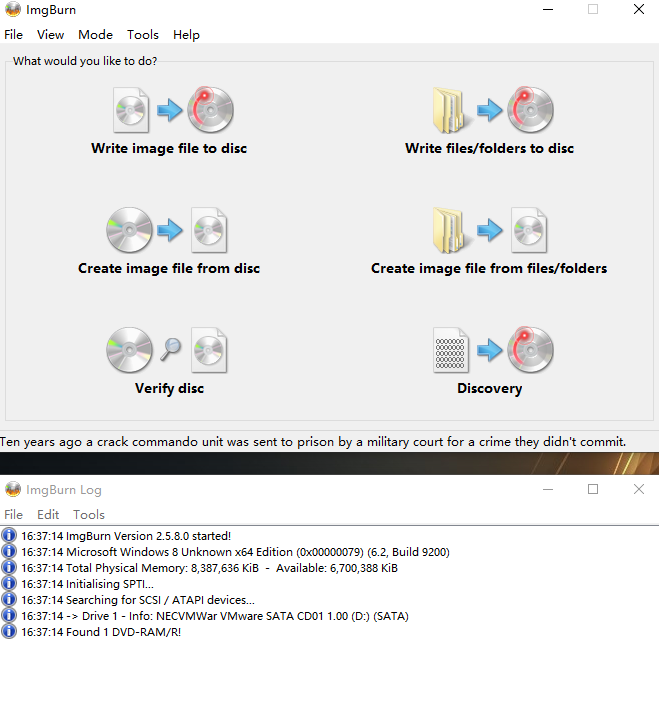 ImgBurn光盘刻录工具免费下载